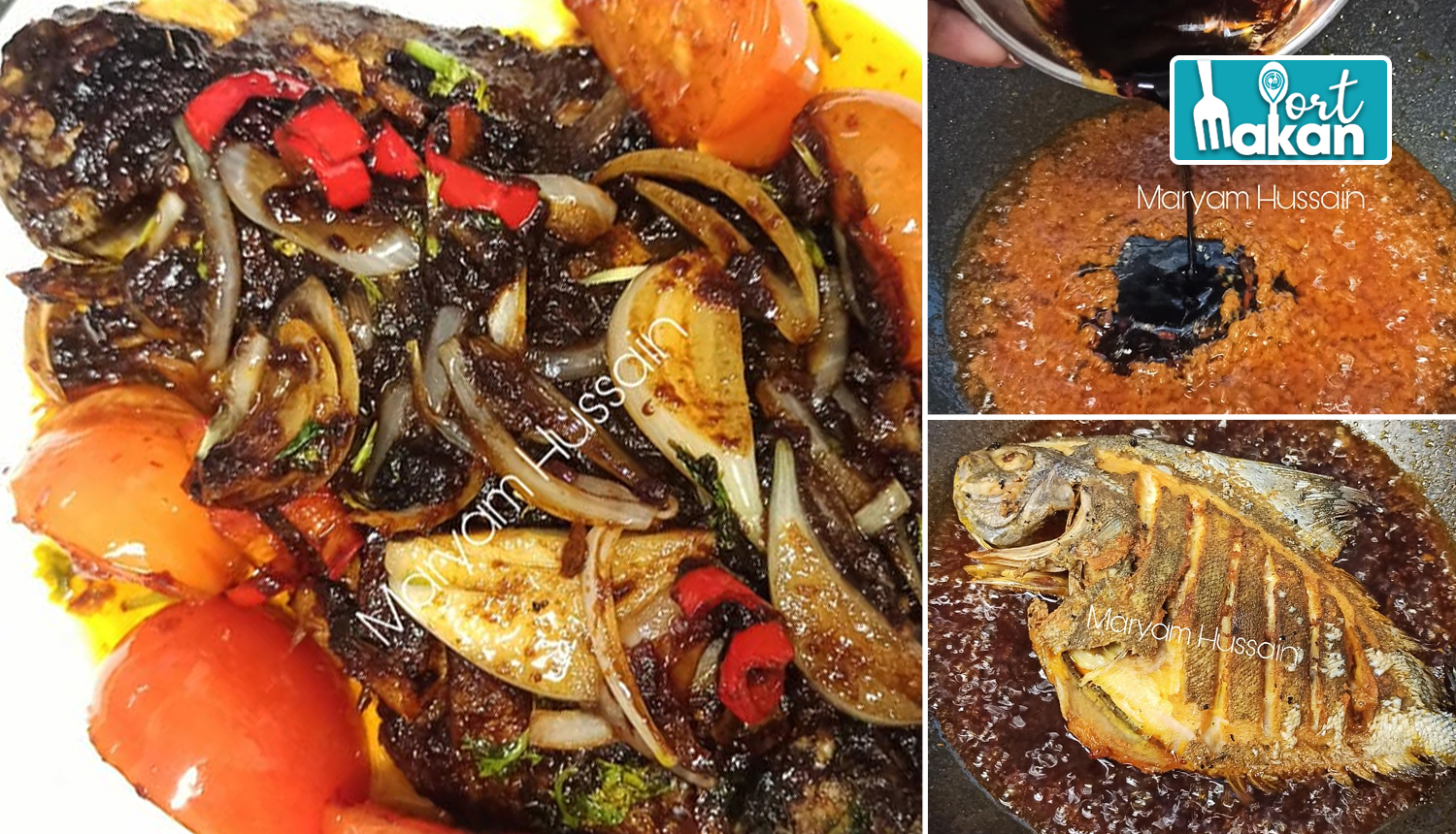 Resepi ikan bawal masak tomato