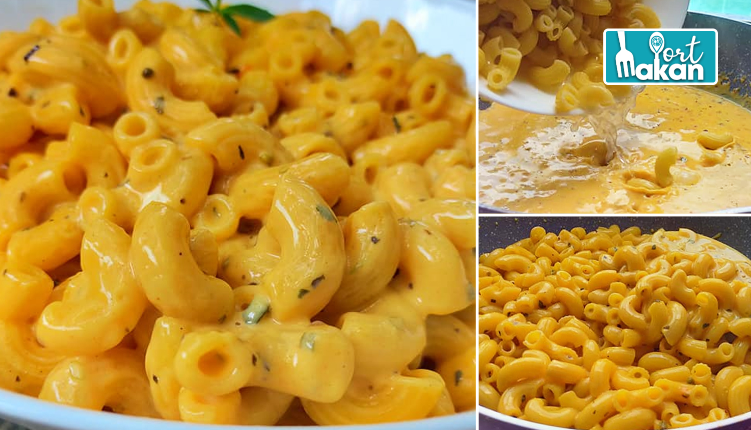 Resepi macaroni cheese prego